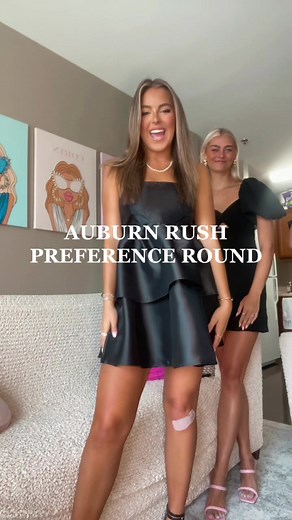 AUBURN RUSH PREFERENCE ROUND OUTFITS