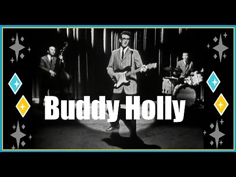 Buddy Holly & The Crickets. Buddy Holly Interview. Live Performance of " Oh Boy " A re-experience