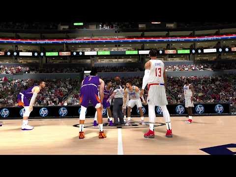NBA 2K11 2022 Remastered Mod by NLSC Forum Phoenix Suns vs. Los Angeles Clippers
