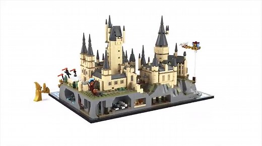 LEGO Harry Potter Hogwarts Castle and Grounds 76419 Building Set, Gift Idea for Adults, Collectible Harry Potter Playset, Recreate Iconic Scenes from the Wizarding World