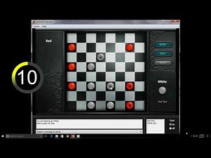 Practice your checkers move 10