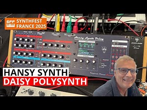 Hansy Synth Daisy - Digital Polyphonic Synthesizer With Sample Playback | SynthFest France 2025