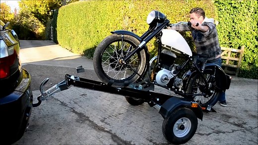 Motolug Motorcycle Trailer