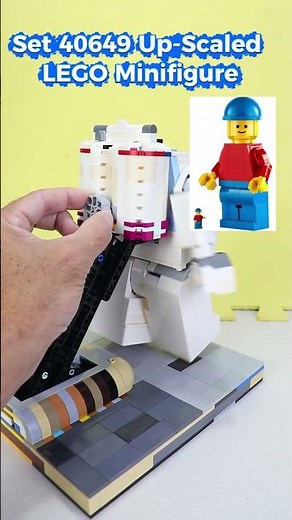 Short UP Scale Minifigure Lego 40921