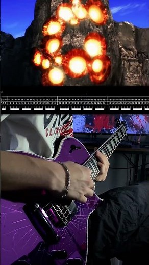 🔥 ONE PUNCH MAN - OP 1 (JAM Project - THE HERO) TABS 🔥 #shorts #guitar #guitarist #onepunchman #tabs