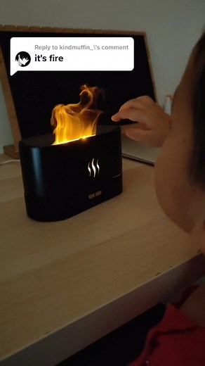 Reply to @kindmuffin_ You deserve it 🤩#flamediffuser #humidifier