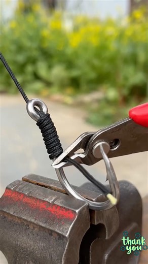 How to Tie Fishing Hook Knot Strong & Easy 🤜 Best Fishing Knot for Beginners 🤙 #craft #outdoors