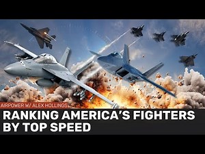 Ranking America's fighters by TOP SPEED