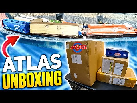 Unboxing New O Gauge Trains From Atlas - April 2023