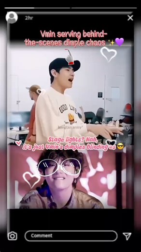 ✨ Vmin Dimple – Behind the Scenes & On Stage#Vmin #taehyung #Jimin #Jungkook #dimple #bts #kpop