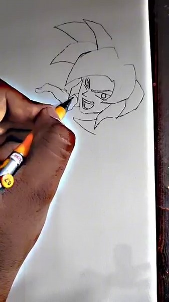 How to Draw Goku | Easy Step by Step Dragon Ball Drawing Tutorial