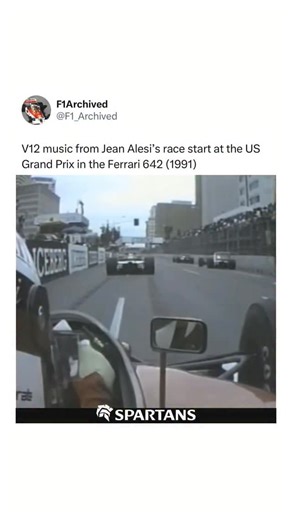 At the 1991 United States Grand Prix in Phoenix, Jean Alesi delivered one of the most memorable performances of his early Ferrari career. Behind the wheel of the new 642, Alesi fought with his trademark aggression and flair on the tight, bumpy street circuit. Despite the Ferrari’s handling issues and lack of traction compared to its rivals, Alesi extracted everything from the car, engaging in fierce battles throughout the race. His commitment through the concrete-lined corners and precision unde