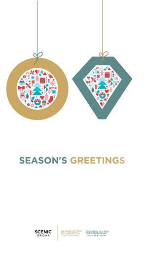 From all of us at Emerald Cruises & Tours, we wish you a Merry Christmas and a joyful holiday season. Thank you for choosing us for your vacations and getaways. We can't wait to help you create more memories in 2026 and beyond. | Emerald Cruises