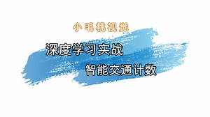 深度学习实战智能交通计数