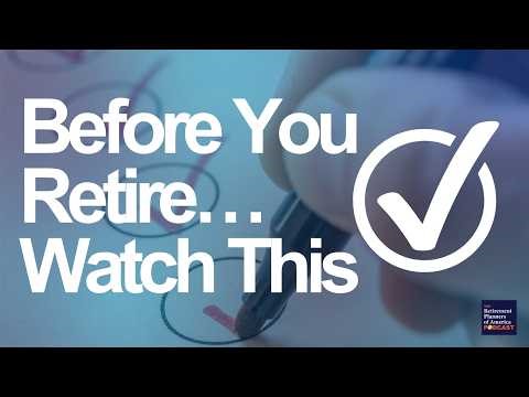 Getting Ready To Retire Checklist