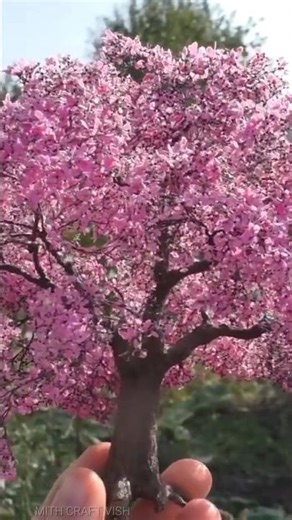 MAKING A MINIATURE TREE | ART CRAFT