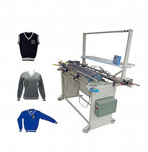 [Hot Item] Flying Tiger Semi Automatic Auto Manual Hand Driven Flat Knitting Machine for Sweater Collar Cuff Hat