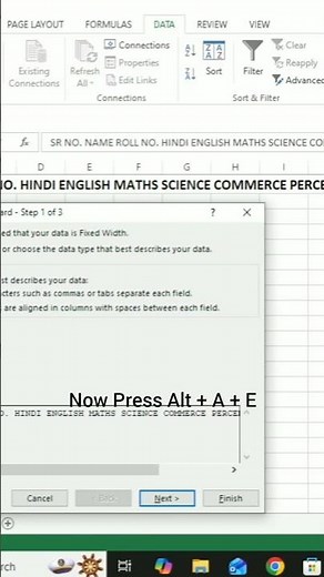 How To Convert MS Word Data Into Excel Data || #excel #microsoftoffice #exceltips #msword #like