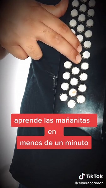 Cómo tocar las mañanitas en acordeón - Tutorial fácil