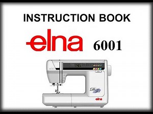 Elna 6001 _Instruction Book _(hw-127 _1080p)