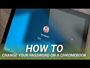 How to Change Your Password on a Chromebook