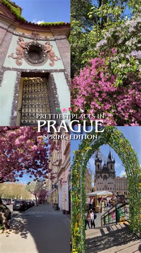 Must-visit places in Prague when flowers are blooming
