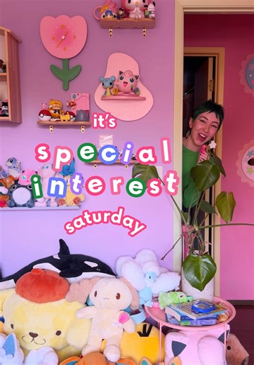 it’s spin saturday! 🌈 and today we actually get a special (sort of) appearance from my partner because a lot of y’all have been asking about their pokémon card collection, and they were super excited to share it with you all! 💚 the intention of this series is to create a space space for folks to talk about their special interests, so if you’re comfortable sharing, let me know yours in the comments! 👋 #autistic #autisticadults #specialinterest #pokemontiktok #pokémontcg