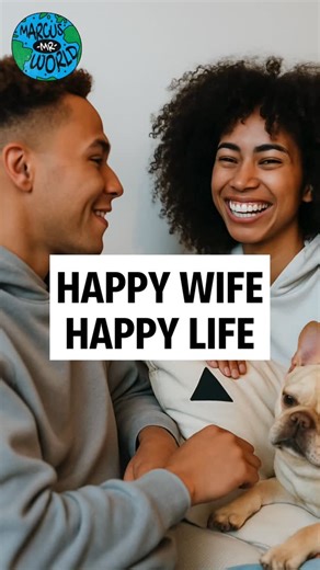 Marcus Lewis on Instagram: "HAPPY WIFE, HAPPY LIFE Youtube - Mrmarcusworld #mrmarcus #fyp @foryourpage"