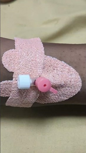 #shorts | Intravenous Cannulation technique | I. V Cannula dressing #cannula | How to insert Cannula