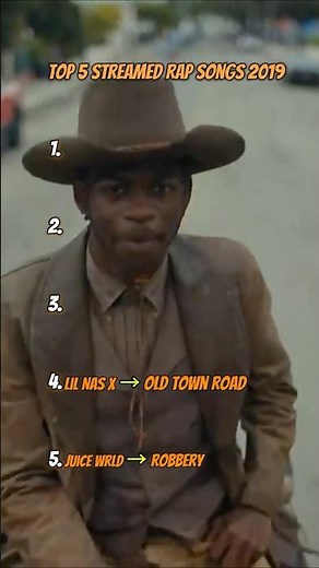 Top 5 Streamed Rap Songs 2019