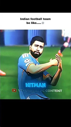 Indian Football Team Be Like... 💀🔥|| #Football #IndianFootball #FootballMeme #FootballEdit #messi