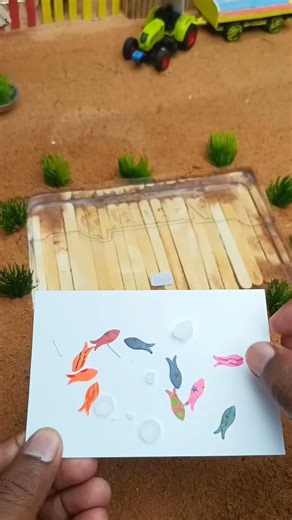 DIY Mini Fish Tank with Science Magic! 🐟🧪 #shorts
