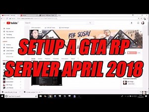 HOW TO SETUP A GTA RP SERVER WITH MY FILES [QUICK/EASY]