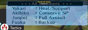Party AI Fixes Mod for Persona 3 Portable (PSP) | P3P PSP Mods