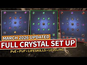 All The Best PvE and PvP Crystals Set Up Guide - March 2026 Updated | Black Desert