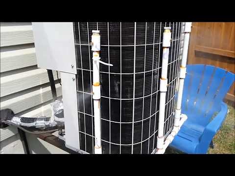DIY AC Mister Reduce your HVAC Cooling Costs Thermal Image Part 1