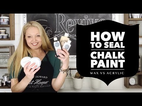 Furniture Wax 101 | Chalk Paint Sealer | How To Seal Chalk Paint | Wax vs Acrylic Sealer