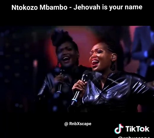 Ntokozo Mbambo - Jehovah is Your Name Worship Experience