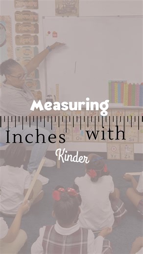 @motivatingmindsuniversity on Instagram: "📏✨ Today in Kindergarten we learned how to measure using inches — finding the length of each line, one inch at a time. Real-world math starts here. #motivatingmindsuniversity #childdevelopmentcenter #mmu #earlyeducation #earlydevelopment"