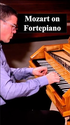 🎹Mozart Rondo K. 485 | Frederic Champion on a McNulty Fortepiano Stein