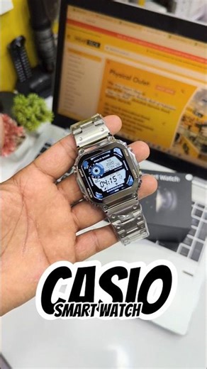 Casio Smart Watch First Time in Pakistan 😍#smartwatch #casio #techreviewpakistan #androidwatch