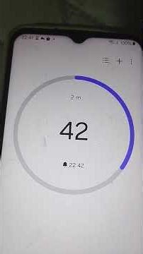 Samsung Galaxy timer 2 Minutes