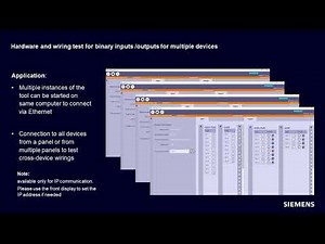 Comment tester le câblage avec SIPROTEC Tools