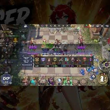 3⭐ Sacred Lancer is BROKEN! 😱 Another 1st Place in KING II Rank | Auto Chess