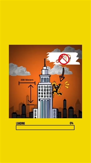 Inspirada en la increfble escalada real de AlexHonnold, esta animación reinventa la hazaña. #animacão #flickmental #historiasanimadas #funny#animacion