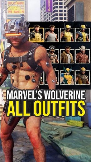All Outfits In Marvel's Wolverine... (Marvel's Wolverine All Outfits)