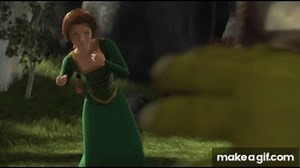 Shrek Fiona Face Grab on Make a GIF