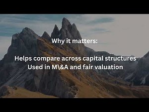 What is Enterprise Value to EBITDA (EV/EBITDA)? | Explained Simply