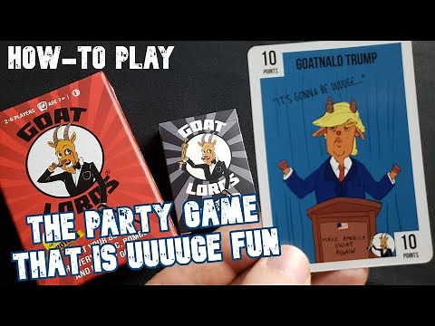 Goat Lords | Party Game | How-To Play | Board Games