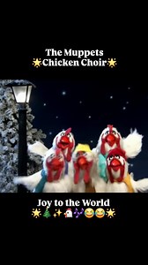 The Christmas season 2025 has begun, and our awesome group of Muppet chickens is ringing it in with "Joy to the World"! Hilarious🎶🐔😂🎄🌟 #muppets #christmas #funny | Hans Albert Koehle